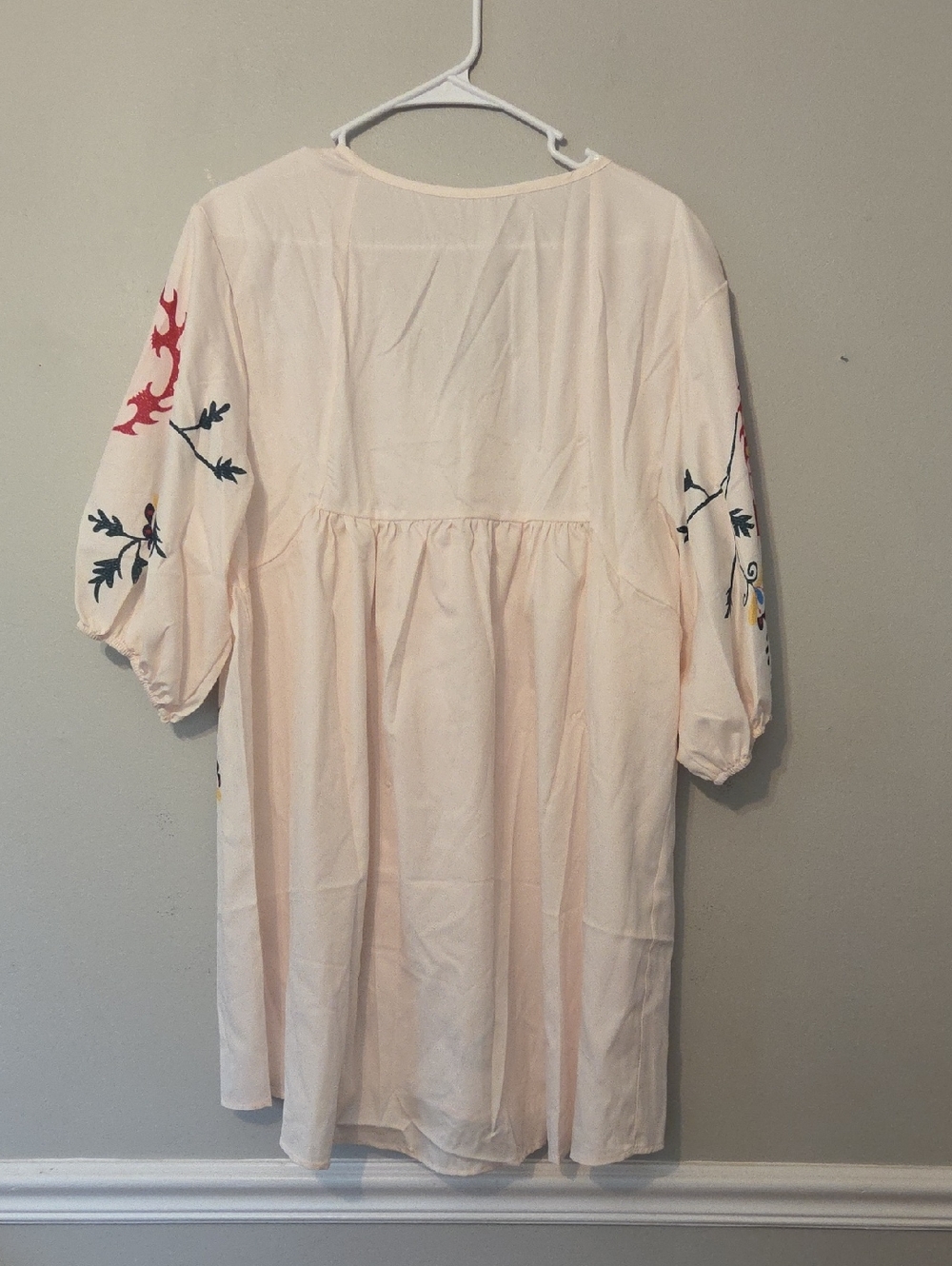 2/$15 Temu Bohemian Babydoll Beach Dress (L) - Picture 5 of 6